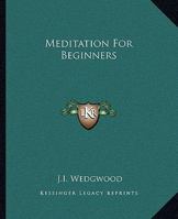 Meditation For Beginners 1425367534 Book Cover