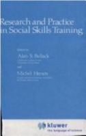 Research and Practice in Social Skills Training 148992194X Book Cover