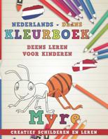 Kleurboek Nederlands - Deens I Deens leren voor kinderen I Creatief schilderen en leren (Talen leren) 1726622916 Book Cover