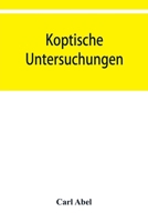 Koptische Untersuchungen 1171686897 Book Cover