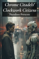 Chrome Citadels' Clockwork Citizens: A society ruled by sentient robots in a gleaming metropolis, where human rights are suppressed B0F25X4VG5 Book Cover