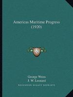 Americas Maritime Progress 1248613953 Book Cover