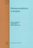 Homeomorphisms in Analysis (Mathematical Surveys and Monographs) 0821806149 Book Cover