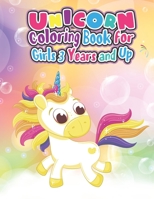 Unicorn Coloring Book: For Girls 3 Years and up 102 Pages Adorable Designs for Boys and Girls B091WCSW8R Book Cover