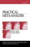 Practical Meta-Analysis (Applied Social Research Methods) 0761921680 Book Cover