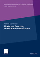Modernes Sourcing in Der Automobilindustrie 3834924717 Book Cover