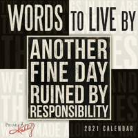 2021 Words to Live By Mini Calendar 153191148X Book Cover