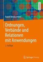 Ordnungen, Verbande Und Relationen Mit Anwendungen 3658006188 Book Cover