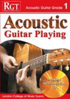 RGT - Acoustic Guitar Playing - Grade 1 (RGT Guitar Lessons) 1905908016 Book Cover