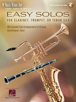 Music Minus One Clarinet: Easy Clarinet Solos, Vol. I: Student Level (Book & CD) 1596152389 Book Cover