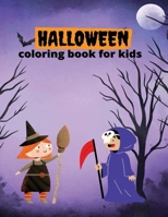 Halloween coloring book: Halloween coloring book for kids Cute and Fun Coloring Pages , gift for kids B0BD2N365B Book Cover