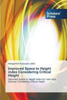 Improved Space to Height Index Considering Critical Height 3639663551 Book Cover