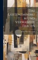 Das Existenzminimum Und Verwandte Fragen 102253940X Book Cover