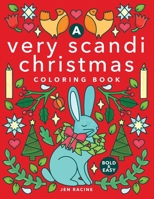 A Very Scandi Christmas Coloring Book: Scandinavian-inspired Holiday Coloring for Everyone (Scandi Simple Coloring Books) 1958048526 Book Cover