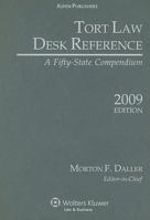 Tort Law Desk Reference: A Fifty State Compendium, 2007 Edition 0735581622 Book Cover