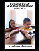 DERECHOS DE LOS MENORES E IGUALDAD DE DERECHOS 9968498572 Book Cover
