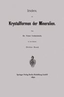 Index der Krystallformen der Mineralien 366223484X Book Cover