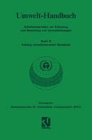 Katalog Umweltrelevanter Standards 3528023058 Book Cover