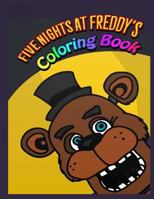 Five Nights at Freddy's Coloring Book: 50 Original, High-Quality Drawings You Won't Find Anywhere Else! 1985327333 Book Cover