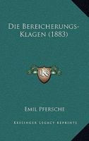 Die Bereicherungs-Klagen (1883) 116107094X Book Cover