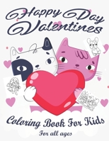 Valentine's Day Coloring Book for Kids: Lovely animals coloring books, Valentine's day coloring book, Baby books valentines day, Valentines day toddler book, Cute Coloring Book for Little Girls and Bo B084CB5LGX Book Cover