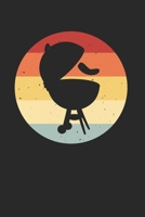 BBQ Notizbuch: BBQ Grillen Notizbuch für Liebhaber / Notizheft / Notizblock A5 (6x9in) Dotted Notebook / Punkteraster / 120 gepunktete Seiten (German Edition) 1675414645 Book Cover