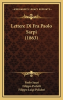 Lettere Di Fra Paolo Sarpi (1863) 1168135850 Book Cover