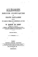 Allegories, Récits Poétiques Et Chants Populaires 153052539X Book Cover