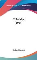 Coleridge B0007HVTEM Book Cover
