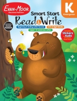 Evan-Moor Smart Start Read and Write Workbook, Grade K, Downloadable Audio Read Along, Listening Skills, Reading, Writing Letters, Spelling Skills, ... Homeschool 162938982X Book Cover