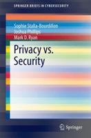 Privacy vs. Security 1447165292 Book Cover
