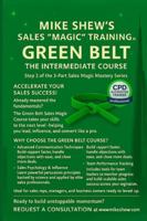 MIKE SHEW’S SALES “MAGIC” TRAINING ™ Green Belt: THE INTERMEDIATE COURSE: Step 2 of the 3-Part Sales Magic Mastery Series B0G5DZXK85 Book Cover