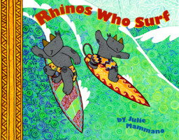 Rhinos Who Surf (Rhino Adventures) 0811852296 Book Cover