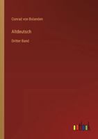 Altdeutsch: Dritter Band 3368535692 Book Cover