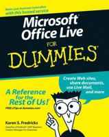 Microsoft Office Live For Dummies (For Dummies (Computer/Tech)) 0470116587 Book Cover