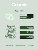 Cosmic Prep Digital SAT Grammar Guide Focus Edition Volume 1 B0GV4BDH5M Book Cover