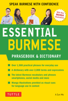 Essential Burmese Phrasebook & Dictionary: Speak Burmese with Confidence 0804846839 Book Cover