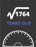 Square Root Of 1764 Years Old: Graph Paper Jurnal Notebook - Math Square Root of 1764, 42 Years Old Graphing Paper 42th Birthday Gift for Forty-Two Years Old Math Lover Bday Gift Idea Large (8.5 X 11  1677246847 Book Cover