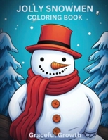 JOLLY SNOWMEN Coloring Book 1964719046 Book Cover
