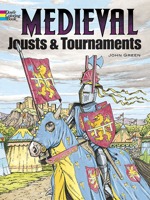 Medieval Jousts and Tournaments 0486401359 Book Cover