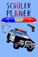 Schülerplaner: Polizei & Polizist Terminplaner für Jungen & Mädchen | Für Schule & Freizeit & Hausaufgaben | Meine Termine 52 Wochen (12 Monate) ... A5 | 106 Seiten | Geschenk (German Edition) 1089657374 Book Cover