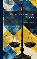 Catalogue of Law Books 1023748568 Book Cover