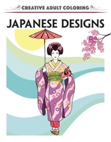 Creative Escapes Coloring Book: Japanese Designs 1944686436 Book Cover