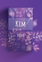 Terminkalender 2020: Fr Kim personalisierter Taschenkalender und Tagesplaner ca DIN A5 - 376 Seiten - 1 Seite pro Tag - Tagebuch - Wochenplaner 1676304525 Book Cover