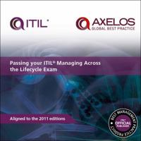 Passing Your Itil Managing Across the Lifecycle Exam Book 0113314388 Book Cover