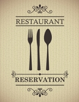 Restaurant Reservation: 2020 Daily reserve book January 2020 - December 2020 for Hostess table booking from customer, record and tracking for Restaurant and A-Z alphabetical tabbed cream cover 1702037304 Book Cover