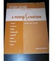 Study Guide, Volume 1 for A People and a Nation: A History of the United States, 7th ed. 0618421351 Book Cover