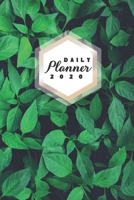 Daily Planner 2020: Green Nature 52 Weeks 365 Day Daily Planner for Year 2020 6x9 Everyday Organizer Monday to Sunday Life Plan Academic Scheduler New Year Vegan Vegetarians Nature Lover Gift 2020 Pla 1712553135 Book Cover