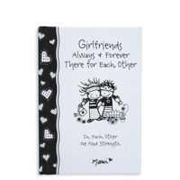 Girlfriends Always & Forever There for Each Other by Marci & the Children of the Inner Light, a Heartwarming Friendship Gift Book from Blue Mountain A 1680884107 Book Cover