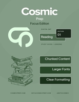 Cosmic Prep Digital SAT Reading Guide Focus Edition B0GV85R23M Book Cover